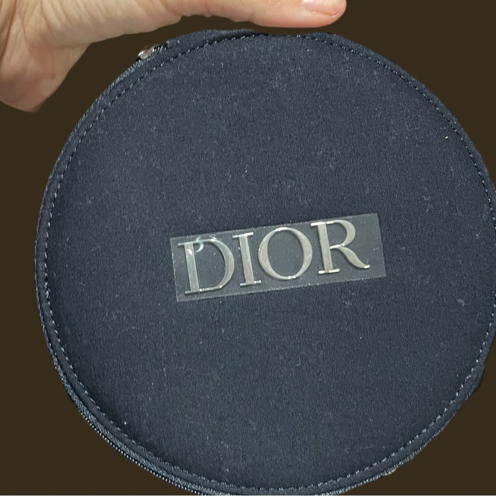 Dior Round Vanity Pouch